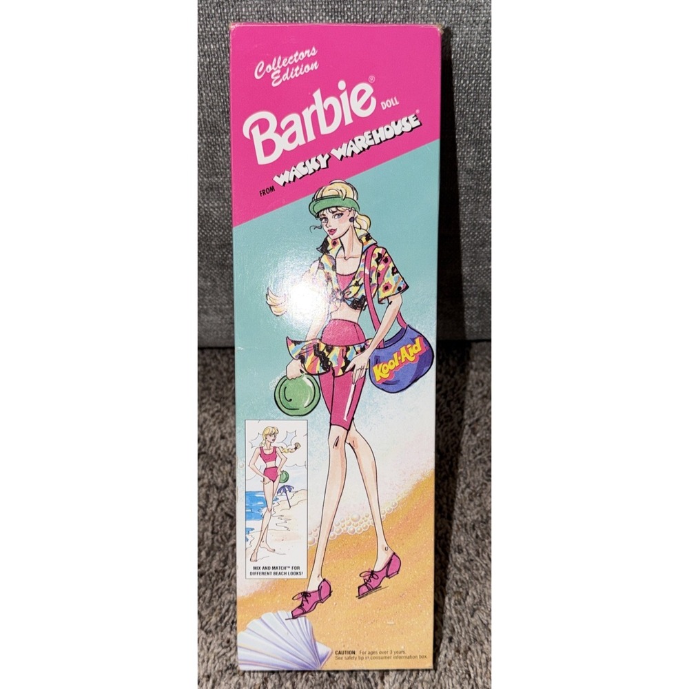Kool Aid Barbie WACKY WAREHOUSE Collectors Edition VTG Mattel 1992